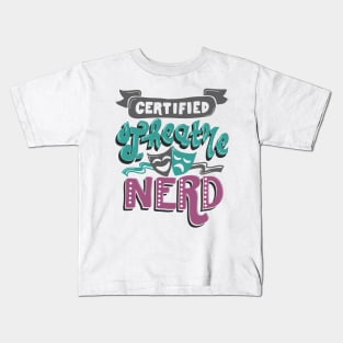 Certified Theatre Nerd Kids T-Shirt